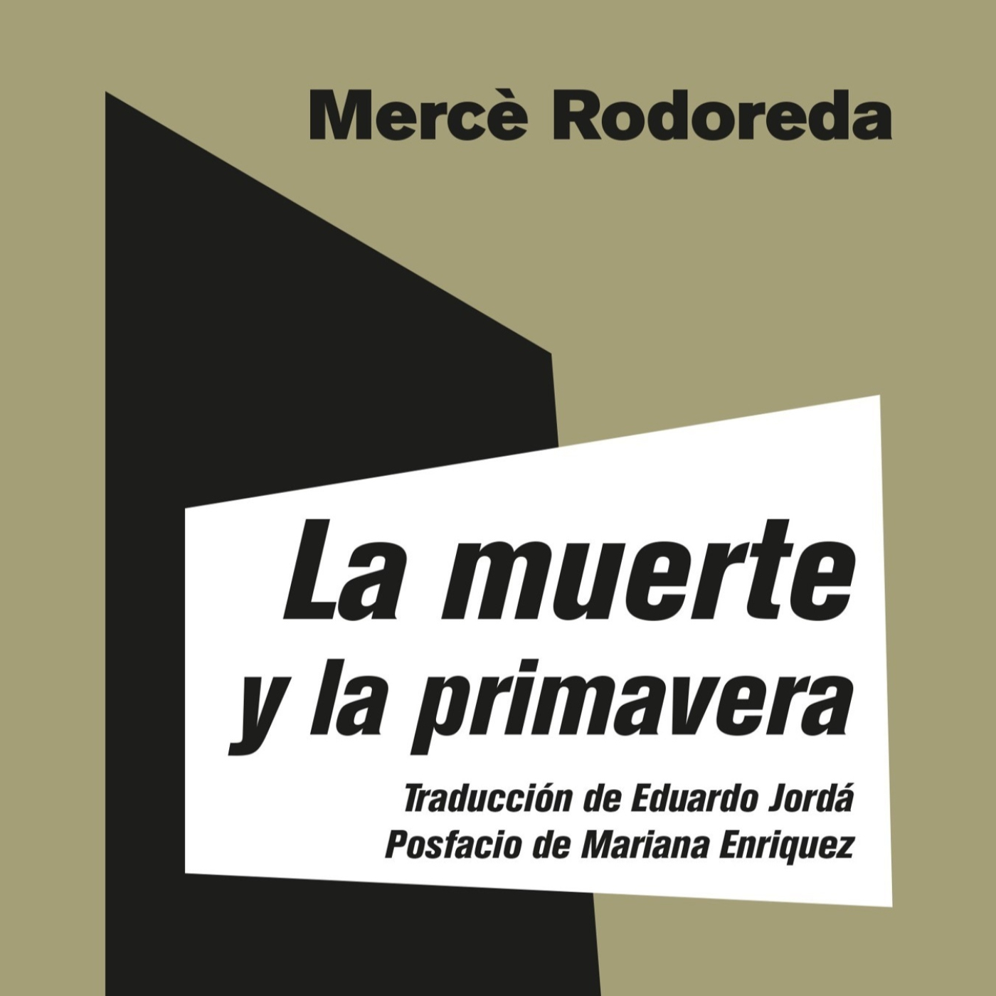 Rancho Tomado: "La muerte y la primavera" de Mercè Rodoreda
