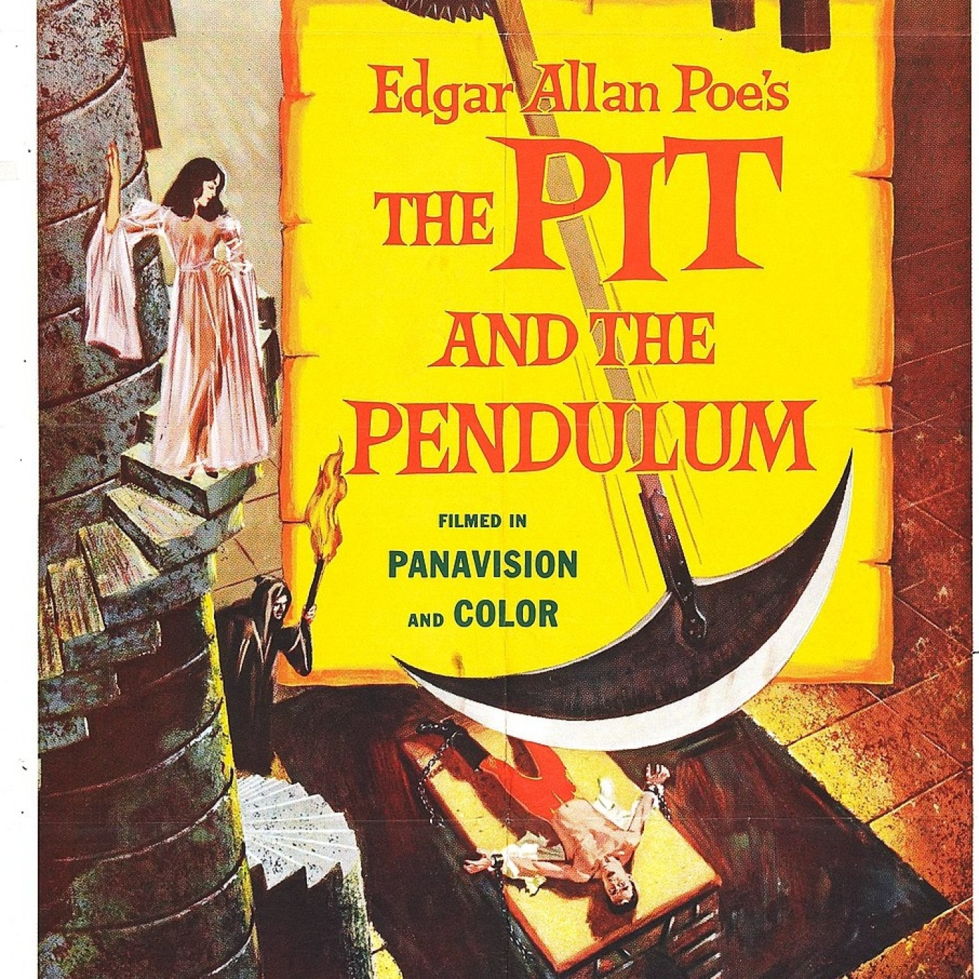 "El pozo y el péndulo" de Roger Corman